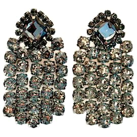 Bimba & Lola-Bimba&Lola crystal earrings Vintage-Silver hardware