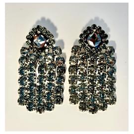 Bimba & Lola-Bimba&Lola crystal earrings Vintage-Silver hardware