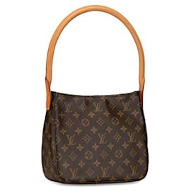 Louis Vuitton-Bucle MM en muy buen estado.-Castaño