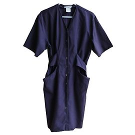Guy Laroche Dresses Navy blue