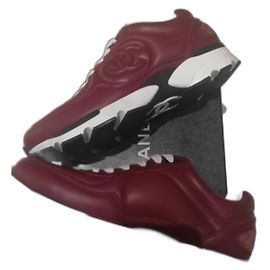 Chanel Runner sneakers dark red leather Dark red