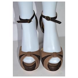 Twin Set-sandals-Brown