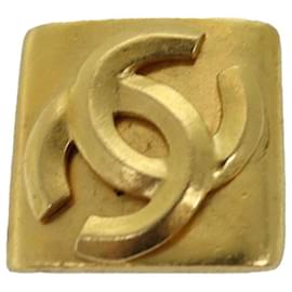 Chanel-CHANEL Earring Gold Tone CC Auth 74758-Other