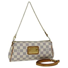 Louis Vuitton-LOUIS VUITTON Damier Azur Eva Shoulder Bag 2way N55214 LV Auth ar11921b-Other