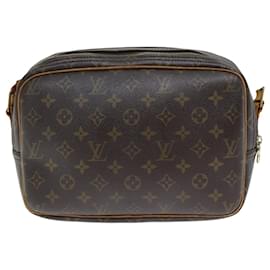 Louis Vuitton-LOUIS VUITTON Monogram Reporter PM Shoulder Bag M45254 LV Auth 76824-Monogram