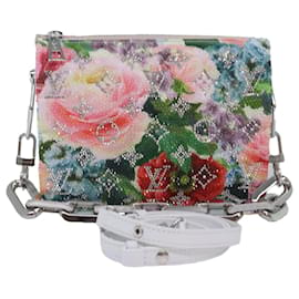 Louis Vuitton-LOUIS VUITTON Monogram Flower Kussan BB Sac Multicolore M21157 Auth LV 76444SA-Multicolore