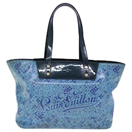 Louis Vuitton-LOUIS VUITTON Cosmic Blossom Beach line Cosmic PM Bag Blue M93161 Auth bs15027-Blue