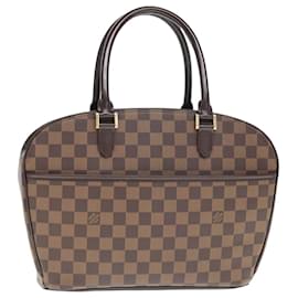 Louis Vuitton-LOUIS VUITTON Damier Ebene Salia Horizont Handtasche N51282 LV Auth ar11923b-Andere