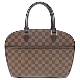 Louis Vuitton-LOUIS VUITTON Damier Ebene Salia Horizont Hand Bag N51282 LV Auth ar11923b-Other