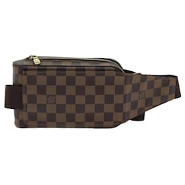 Louis Vuitton-LOUIS VUITTON Damier Ebene Geronimos Shoulder Bag N51994 LV Auth am6396-Other