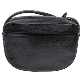Louis Vuitton-LOUIS VUITTON Epi Jeune Fille MM Shoulder Bag Black M52152 LV Auth yk9772-Black