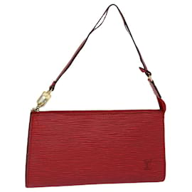 Louis Vuitton-LOUIS VUITTON Epi Pochette Accessoires Pochette Vintage Rouge M52987 LV Auth bs14938-Rouge