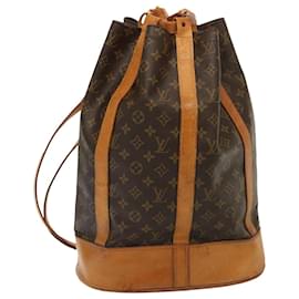 Louis Vuitton-LOUIS VUITTON Monogram Randonnee GM Shoulder Bag M42244 LV Auth yk12662-Monogram