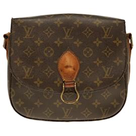 Louis Vuitton-LOUIS VUITTON Monogram Saint Cloud GM Shoulder Bag M51242 Auth th4999-Monogram