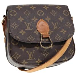 Louis Vuitton-LOUIS VUITTON Monogram Saint Cloud MM Shoulder Bag M51243 LV Auth ep4354-Monogram