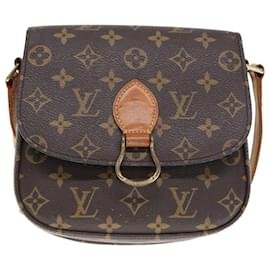 Louis Vuitton-LOUIS VUITTON Monogram Saint Cloud MM Shoulder Bag M51243 LV Auth ep4354-Monogram