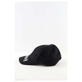 Balenciaga-Boné de algodão-Preto