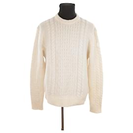 Autre Marque-Pull en laine-Blanc