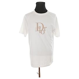 Dior-T-shirt en coton-Blanc