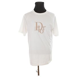 Dior T-shirt en coton Blanc