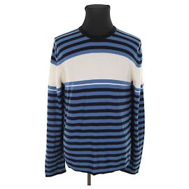 Marni Blue cotton sweater Blue