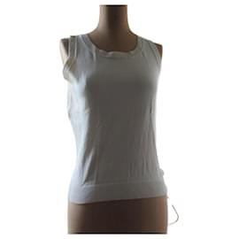Barbara Bui Silk Top Eggshell Size M Eggshell