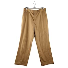 Burberry-Cotton pants-Brown