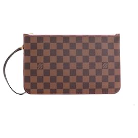 Louis Vuitton-LOUIS VUITTON Bolsas de mão T. Couro-Marrom