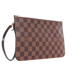 Louis Vuitton-LOUIS VUITTON Bolsas de mão T. Couro-Marrom