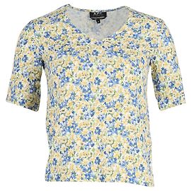 Apc Blouse V-Neck A.P.C. en viscose imprimée florale multicolore Autre