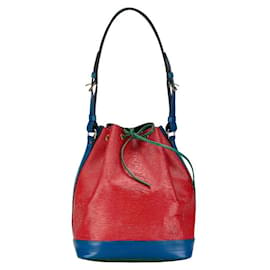 Louis Vuitton-Louis Vuitton Epi Noe Leather Shoulder Bag M44084 in Good condition-Red