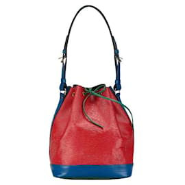 Louis Vuitton-Sac à épaule Louis Vuitton Epi Noe en cuir M44084 en bon état-Rouge