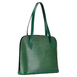 Louis Vuitton-Louis Vuitton Epi Lussac Shoulder Tote Bag Leather Shoulder Bag M52284 in Good condition-Green