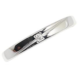 & Other Stories-LuxUness 14K Classic Diamond Ring  Metal Ring in Excellent condition-Silvery