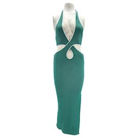 Autre Marque-SAN SLOANE  Dresses T.International XS Viscose-Green