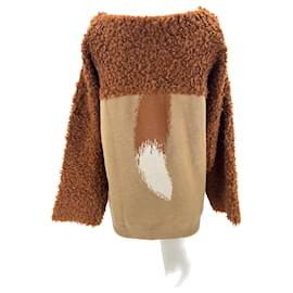 Autre Marque-MAX MARA WEEKEND  Knitwear T.International XL Wool-Brown