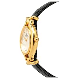 Fendi-Fendi Gold Quartz Gold Plated Chameleon 640L Watch-Golden