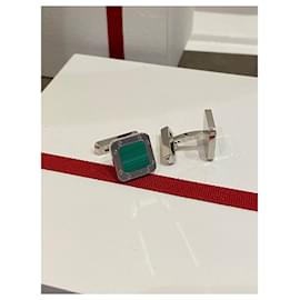 Cartier-Abotoaduras-Hardware prateado