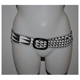 Dolce & Gabbana-belt-Black,White