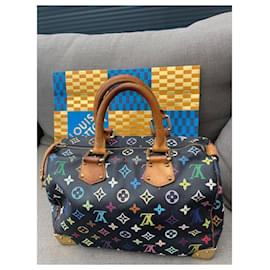 Louis Vuitton-Multicolor Speedy-Schwarz