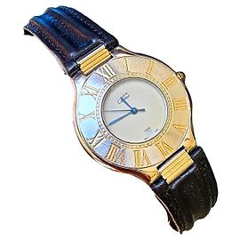 Cartier Must 21 watch Dark brown