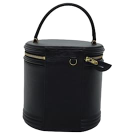 Louis Vuitton-LOUIS VUITTON Epi Cannes Hand Bag Black M48032 LV Auth yk12986-Black