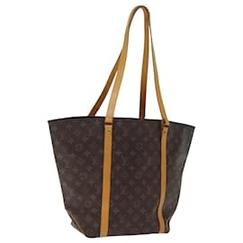 Louis Vuitton-LOUIS VUITTON Monogram Sac Shopping Tote Bag M51108 LV Auth ar11946B-Monogram