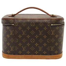 Louis Vuitton-LOUIS VUITTON Sac à main Monogram Nice M47280 LV Auth 77512-Monogramme