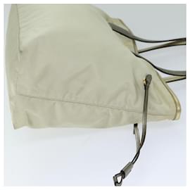 Prada-PRADA Shoulder Bag Auth 77084-White