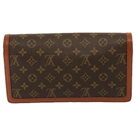 Louis Vuitton-LOUIS VUITTON Pochette Dam GM Sac Clutch M51810 LV Auth ep4347-Monogramme