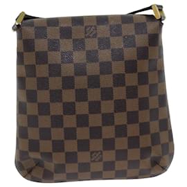 Louis Vuitton-LOUIS VUITTON Damier Ebene Musette Salsa Long Shoulder Bag N51300 Auth ar11924B-Other