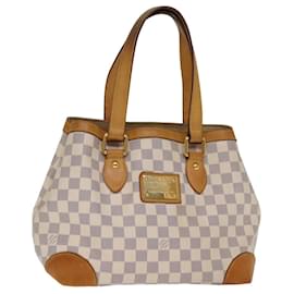 Louis Vuitton-LOUIS VUITTON Damier Azur Hampstead PM Tote Bag N51207 LV Auth ar11928B-Other