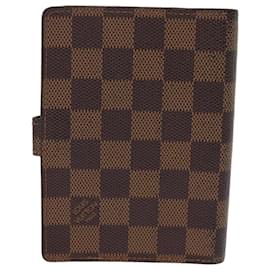 Louis Vuitton-LOUIS VUITTON Damier Ebene Agenda PM Day Planner Cover R20700 LV Auth fm3479-Other