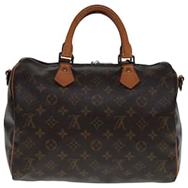 Louis Vuitton-LOUIS VUITTON Monogram Speedy Bandouliere 30 Hand Bag M40391 LV Auth 77518-Monogram